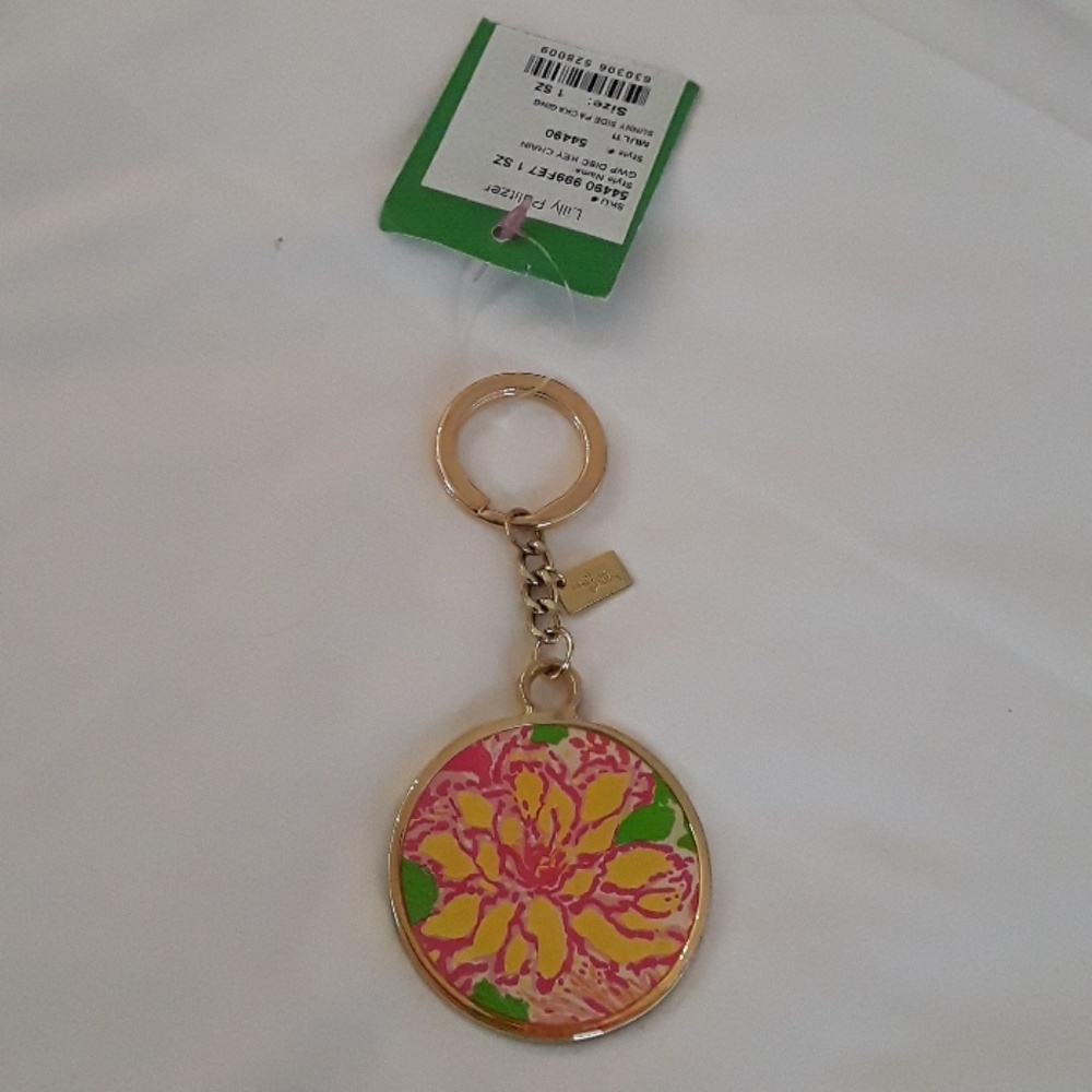 Lilly Pulitzer keychain NWT
